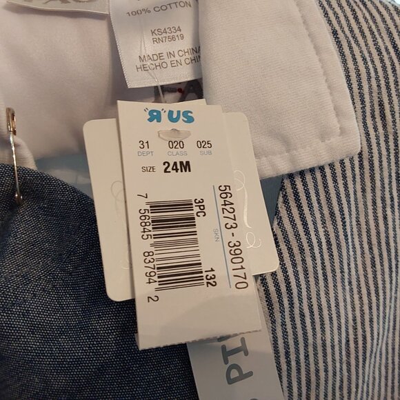 FAO Babies R US Little Boy's Outfit W/Hat Size 24 Month - Picture 4 of 6